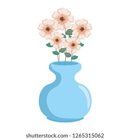 vase with flowers icon