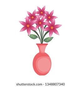 vase with flowers icon