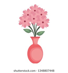 vase with flowers icon