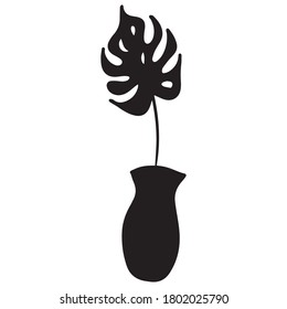 vase graphic design vector illustration, icon, art tattoo sketch, logo, hand draw, use in print