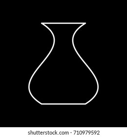 Vase icon .