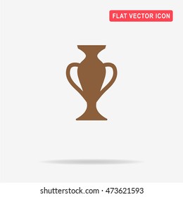 Vase icon. Vector concept illustration for design.