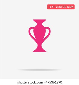Vase icon. Vector concept illustration for design.