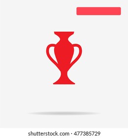 Vase icon. Vector concept illustration for design.