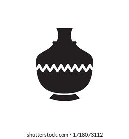 Vase Icon Vector Design Template