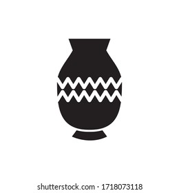 Vase Icon Vector Design Template