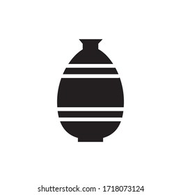 Vase Icon Vector Design Template