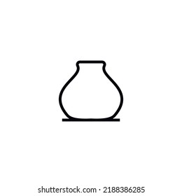 vase icon vector design templates 