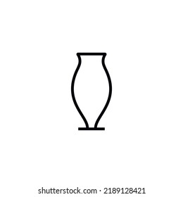 vase icon vector design templates 