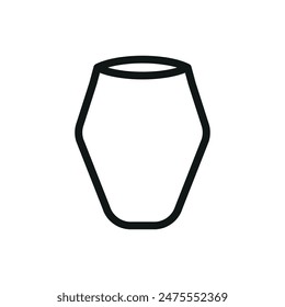 Vase icon vector design templates simple and modern