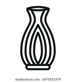 Vase icon vector design templates simple and modern