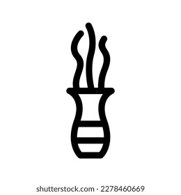 Vase Icon Vector Symbol Design Illustration