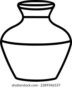 vase icon vector symbol design illustration