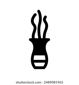 Vase Icon Vektorgrafik Symbol Design Illustration