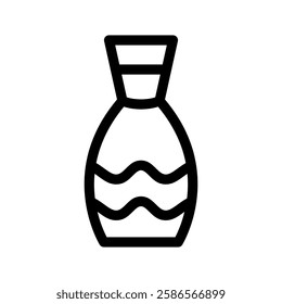 Vase Icon Vector Symbol Design Illustration