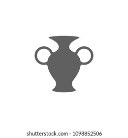 Vase icon vector in trendy flat style isolated on white background