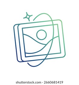 Icono de florero con fondo blanco Vector Ilustración de stock