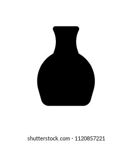 Vase icon,vector illustration. Flat design style. vector vase icon illustration isolated on White background, vase icon Eps10. vase icons graphic design vector symbols.