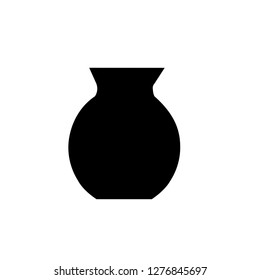 Vase icon,vector illustration. Flat design style. vector vase icon illustration isolated on White background, vase icon Eps10. vase icons graphic design vector symbols.