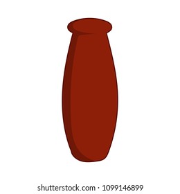 vase isolated illustration on white background