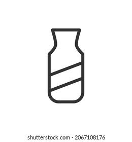 Vase line icon. Web symbol for web and apps. Sign design in outline style. Vase stroke object.