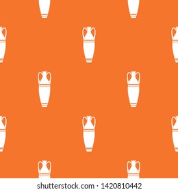 Vase pattern vector orange for any web design best