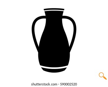 vase, pitcher, icon, vector illustration eps10