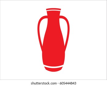 vase, pitcher, icon, vector illustration eps10