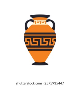 Vase pottery amphora vector symbol sign icon