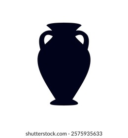 Vase pottery amphora vector symbol sign icon