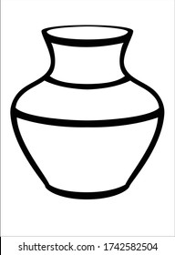 6,453 Pottery Outline Images, Stock Photos & Vectors 