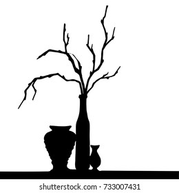 vase silhouette