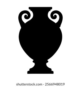 Vase silhouette vector icon sign symbol illustration design.
