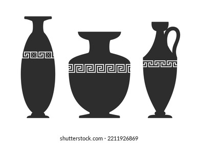 Amphora Pot Liquid Leaf Maple Colored Stock Vector (Royalty Free)  2285227655