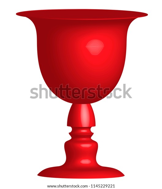 Vase Two Face Profile View Optical Stock Vector Royalty Free