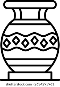 Vases New Creative Icon Design Vector
