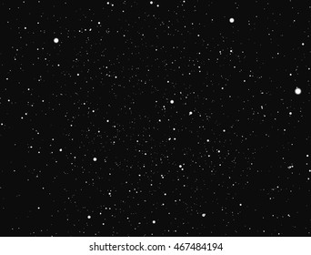 Vast Night Sky Filled with Twinkling Stars: A Serene Canvas of Distant White Dots Set Against a Deep Midnight Blue Backdrop, Reflecting the Infinite Wonders of the Cosmos