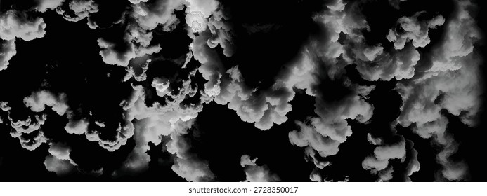 Um vasto oceano de nuvens à deriva em um céu silencioso sem fim