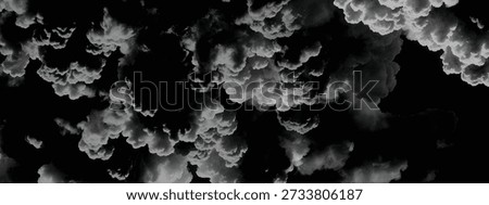 A Vast and Surreal Sky Filled With Soft Rolling Clouds