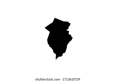 Vasterbotten map Sweden province region shape 