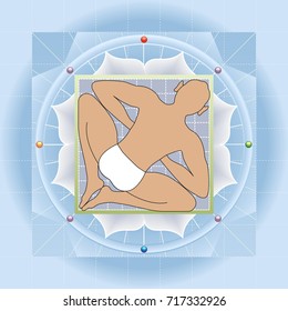 Vastu purusha mandala describes an ancient Vedic conception of the Vastu Shastra’s building, based on the idea that space around us is a celestial alive organism. 