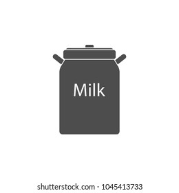 a vat of milk icon. Element of dairy icon. Premium quality graphic design icon. Signs and symbols collection icon for websites, web design, mobile app on white background