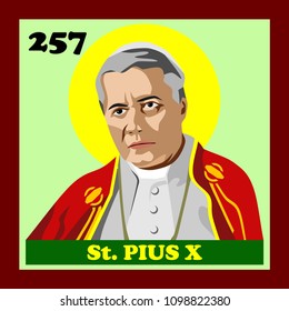 Vatican - 05262018 : 257th Roman Catholic Pope - Saint Pius X