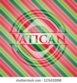 Vatican christmas emblem.