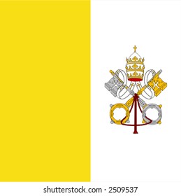 Vatican city flag