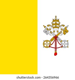 Vatican City Flag