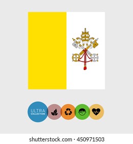 Vatican City flag