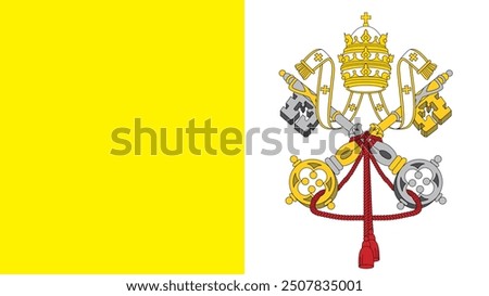 Vatican City Flag, Flag of Vatican City