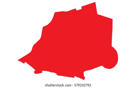 vatican City red map
