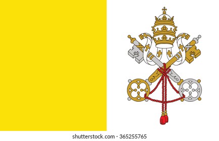 Vatican City State Flag